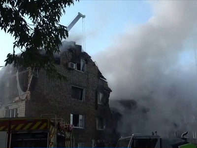 Ζημιές σε κτίριο της ΕΕ στο Κίεβο από ρω...