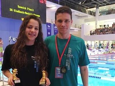 Κολύμβηση: "Έλαμψε" με δύο χρυ...