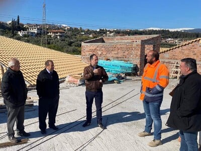 Προχωρούν κανονικά οι εργασίες κατασκευή...