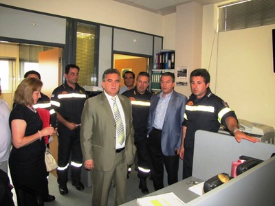 Περιφερειάρχης και Νομάρχης στο κέντρο ε...