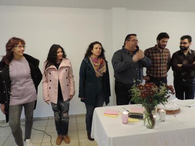 ο πρόεδρος του συλλόγου Νίκος Δεπούντης ...