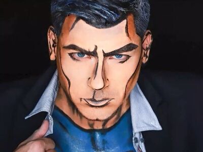 Εντυπωσιακό 3D μακιγιάζ – Η τέχνη αποτυπ...