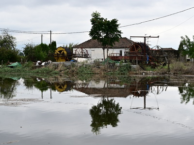 Πλημμύρες στον νομό Καρδίτσας (ΜΙΧΑΛΗΣ Κ...