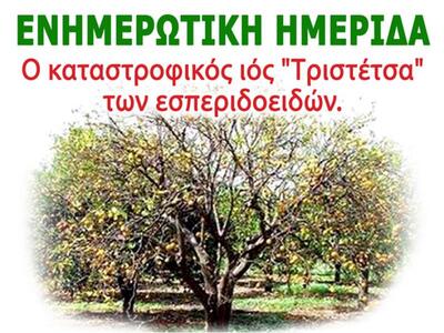 Ενημερωτική ημερίδα για τους εσπεριδοκαλ...