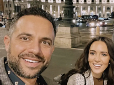 Η Καλομοίρα και ο Γιώργος Μπούσαλης γιόρ...