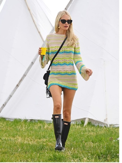 Crochet φορεματάκι και γαλότσες από την ...