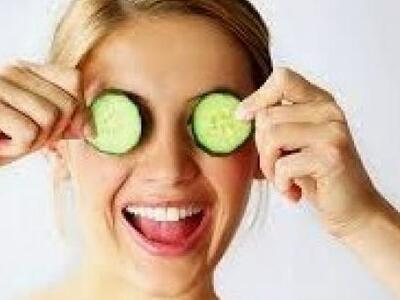 Φτιάξτε μάσκες αγγουριού, κατάλληλες για...