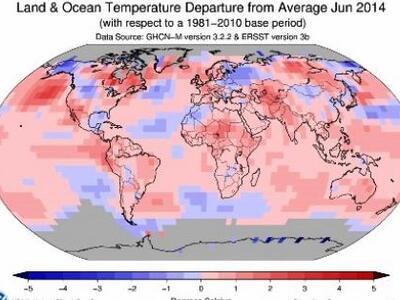 NOAA: ο θερμότερος Ιούνιος στα χρονικά μ...