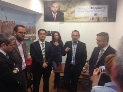 Επίσκεψη Ανδρέα Κατσανιώτη με Άδωνι Γεωρ...