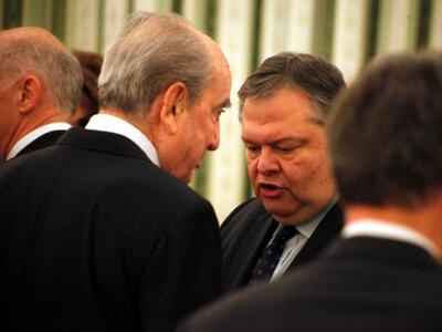 Ο Υπουργός Εθνικής Άμυνας, Ευάγγελος Βεν...