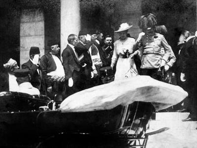 Ο Φραγκίσκος Φερδινάνδος και η σύζυγός τ...
