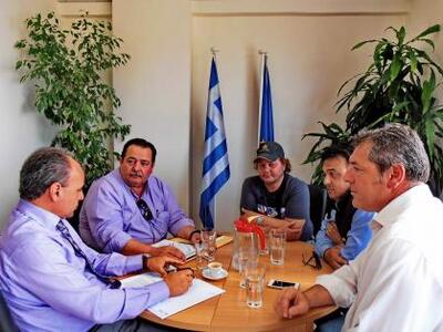 Πάτρα: Συνάντηση Γ. Αγγελόπουλου με τη δ...