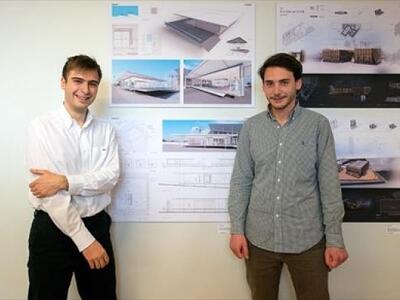 Στη φωτογραφία οι νικητές του διαγωνισμο...