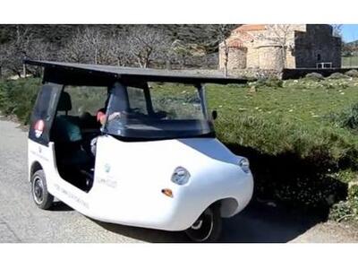 Το πρώτο ηλιακό αυτοκίνητο της Κρήτης, δ...