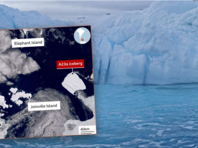 Ανταρκτική: Το μεγαλύτερο παγόβουνο του ...