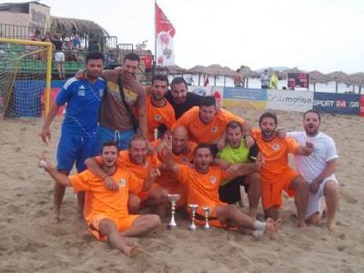 Πρωταθλήτρια Ελλάδας στο Βeach Soccer η...