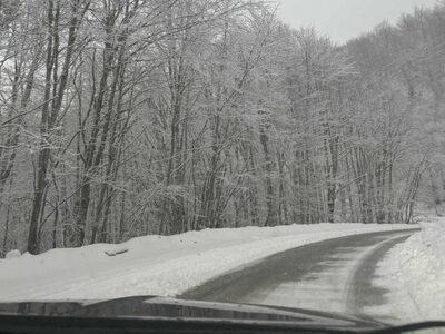 Σέρρες: Εγκλωβίστηκαν οδηγοί στον Λαϊλι...
