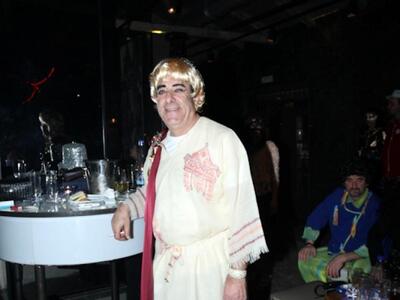 Ο Ανδρέας Φούρας μεταμφιεσμένος Μάρκος Αντώνιος