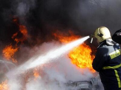 Λαμπάδιασε εν κινήσει αυτοκίνητο στην Πα...