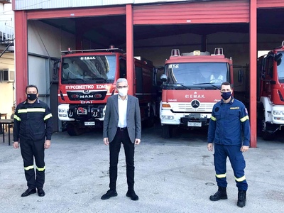 Ο Άγγελος Τσιγκρής στη Διοίκηση Πυροσβεσ...