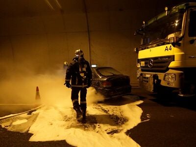 Άσκηση πυρόσβεσης μεγάλης κλίμακας στις σήραγγες της Παναγοπούλας