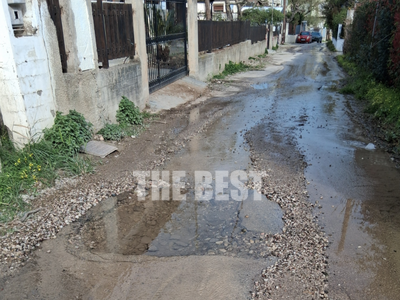 Αδιάβατος, επικίνδυνος δρόμος «τσουλήθρα...