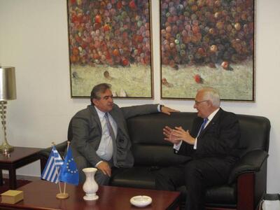 Συνάντηση Γενικού Γραμματέα ΔΕΠΙΝ με Γεν...