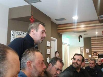 Πάτρα: Χαλαρή συνάντηση του Α. Κατσανιώτ...