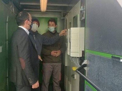 Ο Αντιπεριφερειάρχης Λάμπρος Δημητρογιάννης επισκέφθηκε νέες μονάδες επεξεργασίας μη επικίνδυνων αποβλήτων