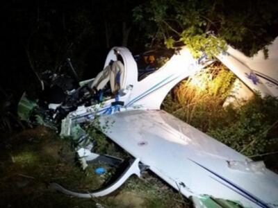 Τραγωδία στη Λάρισα - Πτώση μικρού αεροσ...