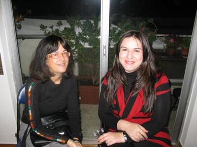 Βάσω Ριζομυλιώτη (αρ.) και Παναγιώτα Παπ...