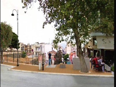 Το πάνω μέρος στις σκάλες Γεροκωστοπούλου, όπως θα διαμορφωθεί