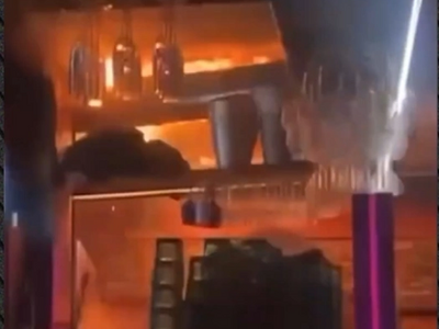 Ελβετία: Η στιγμή που ξεκινάει η φωτιά μ...