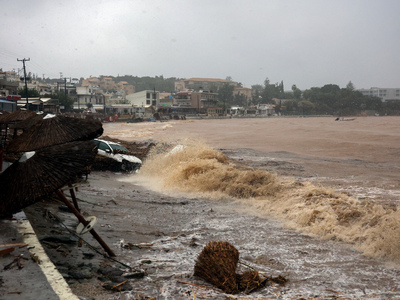 Κρήτη - Κακοκαιρία: «Έναν τον είχα και τ...