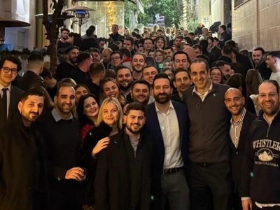 Χριστουγεννιάτικη συνάντηση Γρηγόρη Δημη...