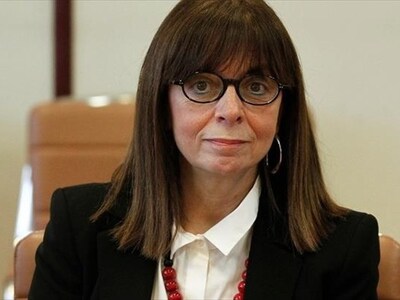 Συνομιλία Κ. Σακελλαροπούλου με τον Κύπρ...