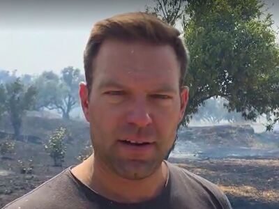 Κασσελάκης στα καμένα της Πάτρας: "...