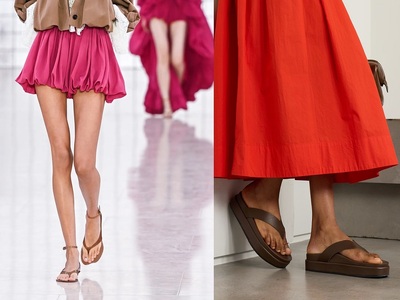 «Thong», το πλέον καλοκαιρινό shoe trend...