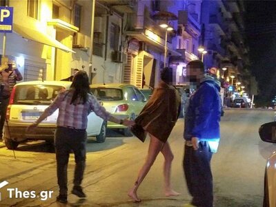 Θεσσαλονίκη: Ολόγυμνη γυναίκα περπατούσε...