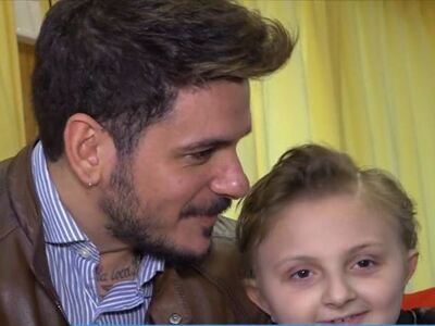 Η συγκινητική συνάντηση του  μικρού Πανα...