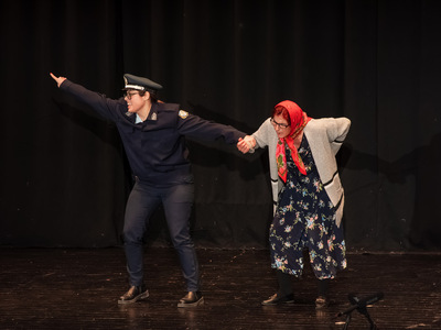 Θεατρική ομάδα Δήμου Ήλιδας.