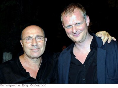 Ο Γιώργος Λούκος με τον Τόμας Οστερμάιερ