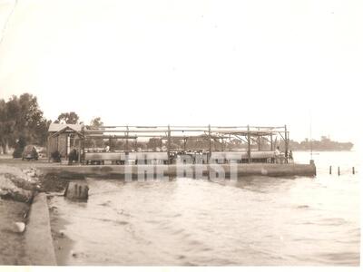 Η εξέδρα στα πρώτα χρόνια της λειτουργία...