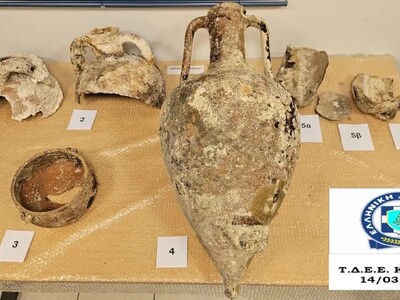 Συνελήφθη για αρχαιοκαπηλία επιχειρηματί...