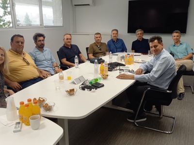 Συνάντηση Πέτρου Ψωμά με τον Σύνδεσμο Τε...