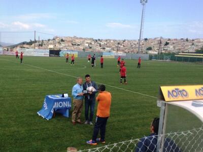 Βράβευση Κατσουράνη από την Ερμιονίδα