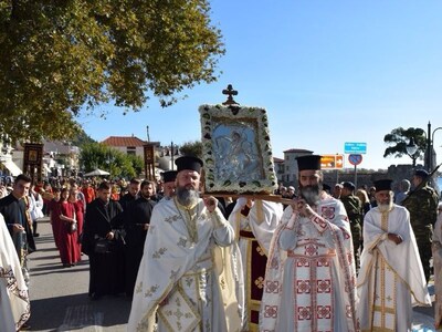 Τον Πολιούχο της Άγιο Δημήτριο τίμησε με...