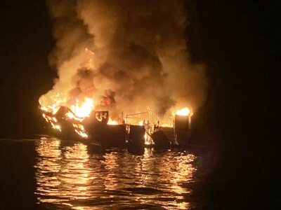 Καλιφόρνια: Αγωνία για 34 δύτες – Το σκά...