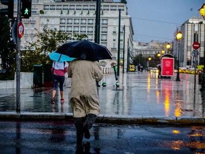 Καιρός: Καταιγίδες με θυελλώδεις ανέμους...