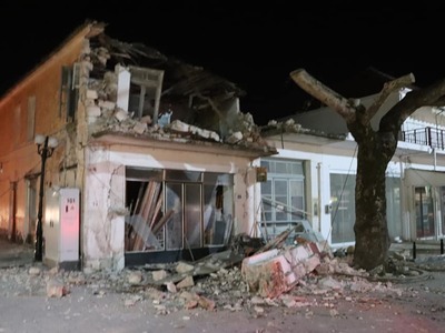 Σεισμός - Πάργα: Τρεις τραυματίες και πολλές ζημιές σε κτίρια και δρόμους από τον ισχυρό σεισμό των 5,6 R (Photos) Σεισμός - Πάργα: Τρεις τραυματίες και πολλές ζημιές σε κτίρια και δρόμους από τον ισχυρό σεισμό των 5,6 R (Photos)